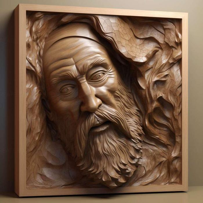 نموذج ثلاثي الأبعاد لآلة CNC 3D Art 